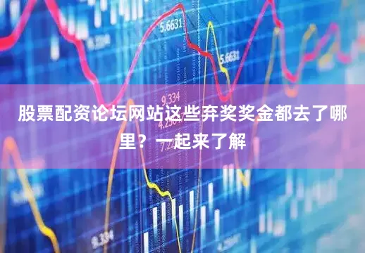 股票配资论坛网站这些弃奖奖金都去了哪里？一起来了解