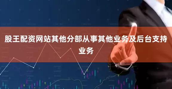 股王配资网站其他分部从事其他业务及后台支持业务